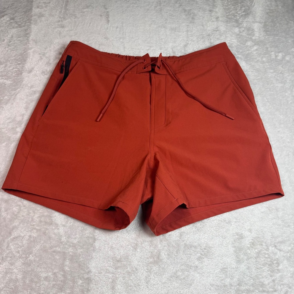 NWT Ten Thousand Mens The Foundation Short 5" M Unlined Orange